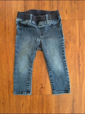 Baby GAP Dark Blue Stretch Pull-On Jeans 18-24 Months